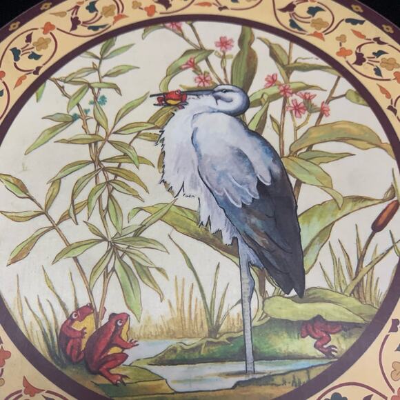 Vintage Other - Vintage Rosemary Jane England 2 Melamine Round Table Hot Plate Mats Folk Art